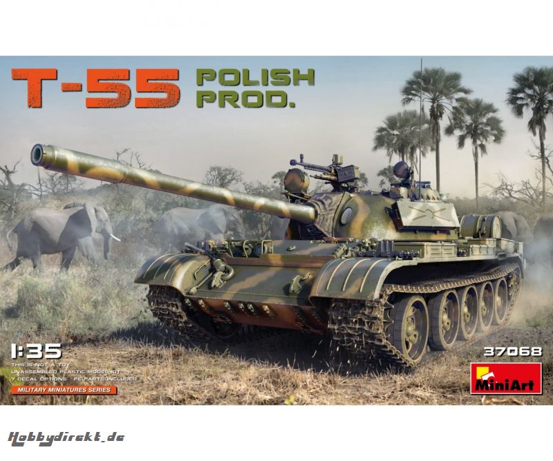 1:35 T-55 Polish Prod. Carson 37068 550037068