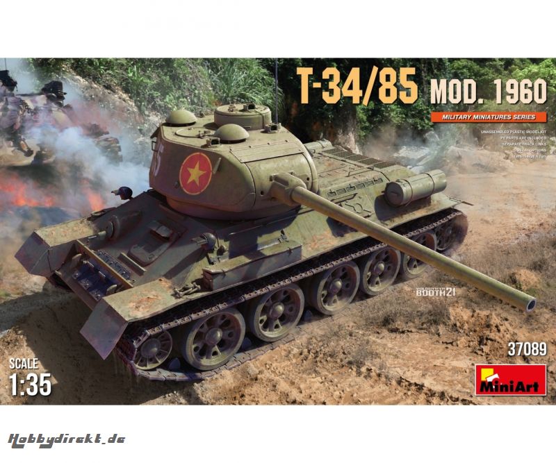 1:35 T-34/85 Mod. 1960 Carson 37089 550037089