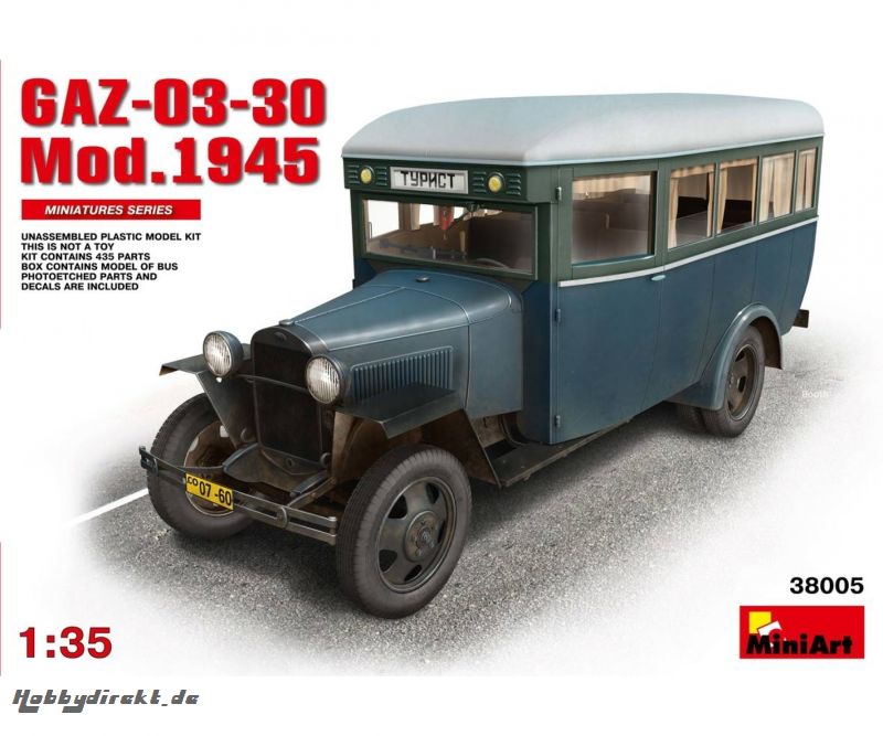 1:35 GAZ-03-30 Bus Mod. 1945 Carson 38005 550038005