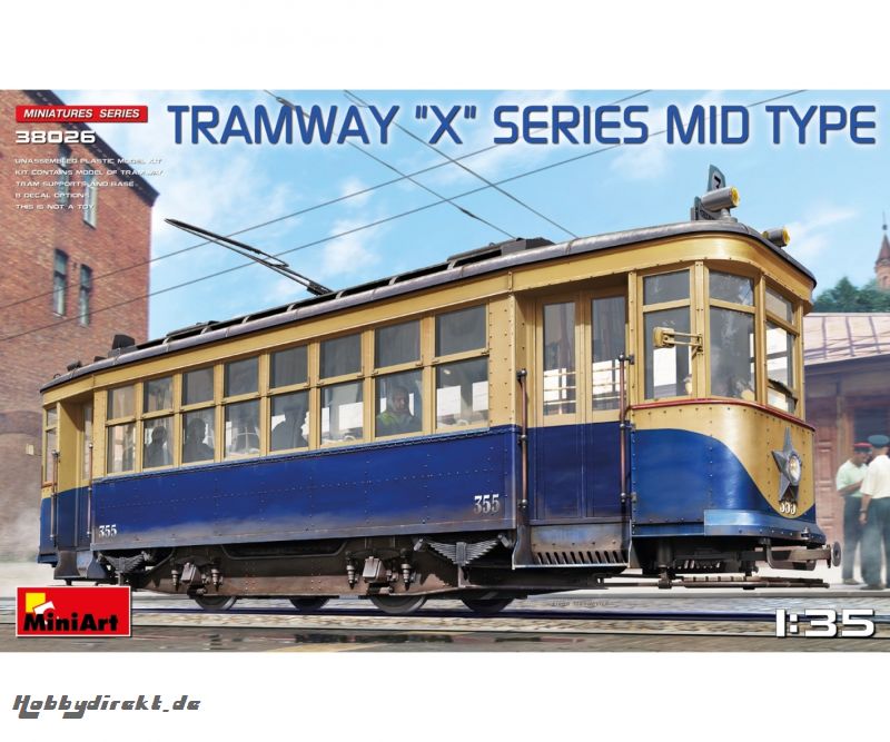 1:35 Tramway X-Series Mittl. Ausf. Carson 38026 550038026