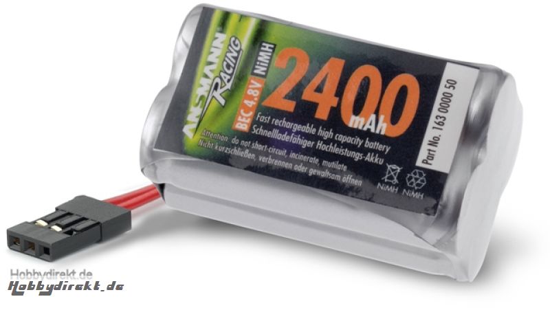 RB 4.8V 2400 mAh NiMH-JR Carson 1630050 551630050