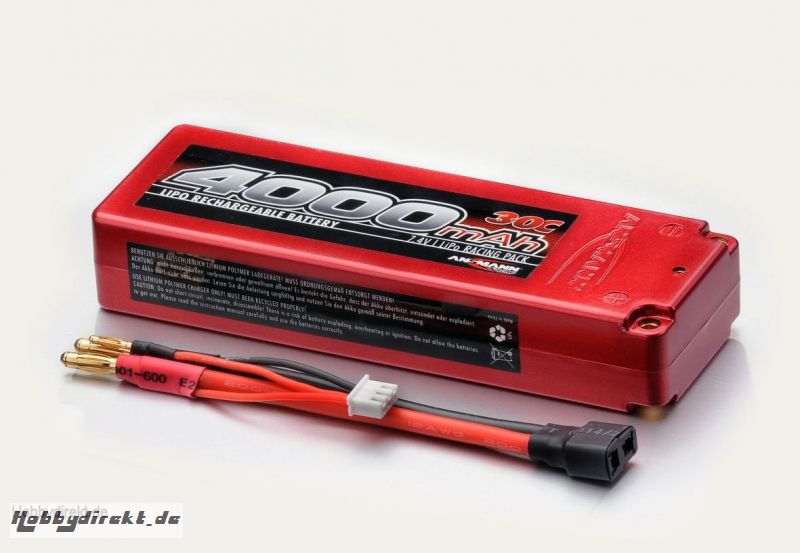 LiPo-RP-7.4V-4000mAh-30C-Box-4mm Carson 4050032 554050032