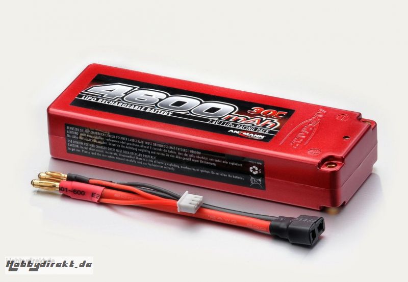 LiPo-RP-7.4V-4600mAh-30C-Box-4mm Carson 4050033 554050033