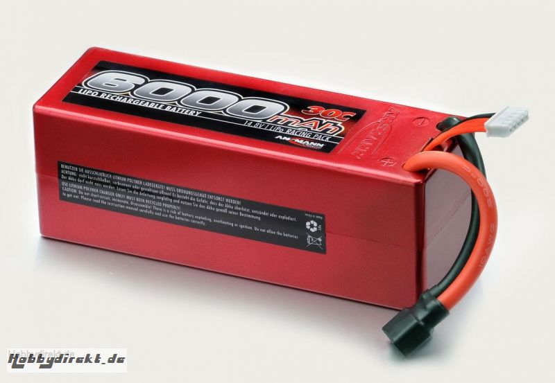 LiPo-RP-14,8V-6000mAh-30C-Box-T-Plug Carson 4050039 554050039