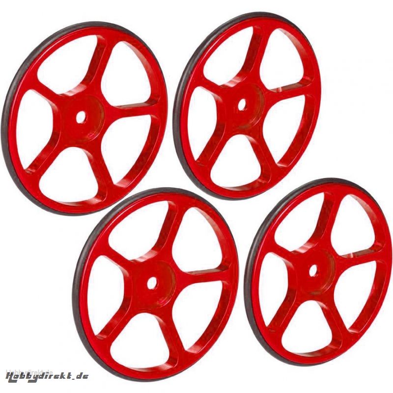 Alu-setup-wheels-1:10(4) Carson 4850055 554850055