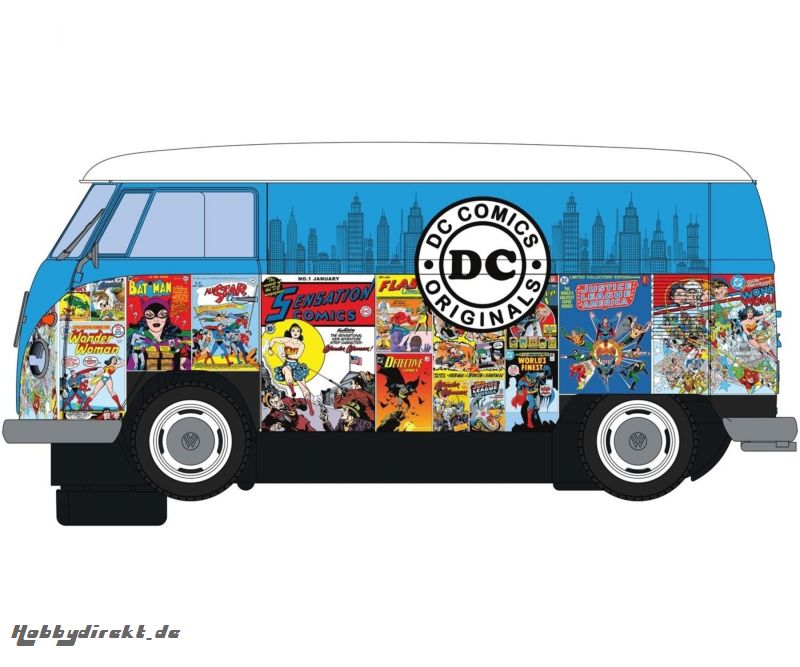 1:32 VW Panel Van T1b DC Comics 1st HD Carson 3933 560003933