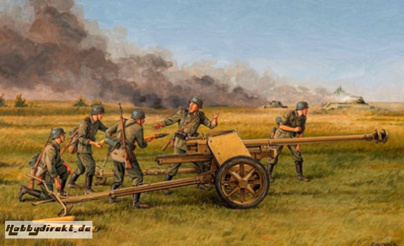 PAK 40 W/Heer Gun Crew Carson 776433