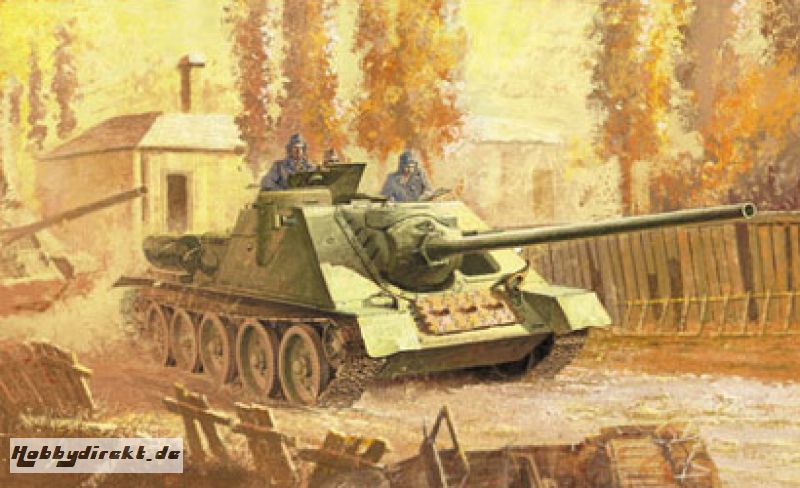 SU-100 Tank Destroyer 1:72 Carson 777208