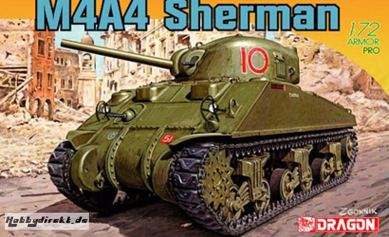 Sherman M4A4 1:72 Carson 777311