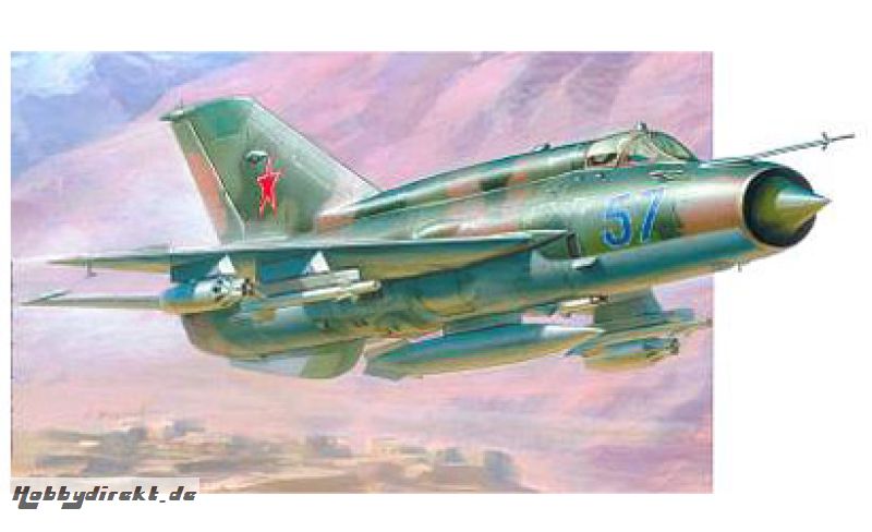 MIG 21 BIS 1:72 Carson 787259