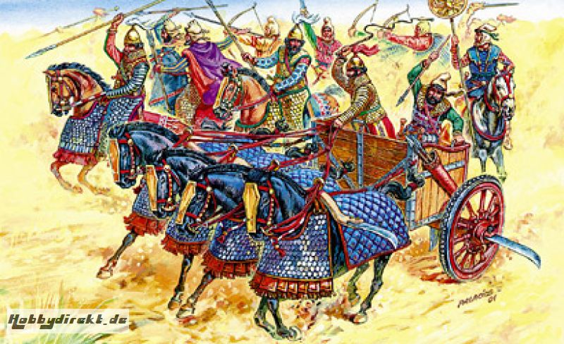 Persian Chariot and Cavalry Carson 788008