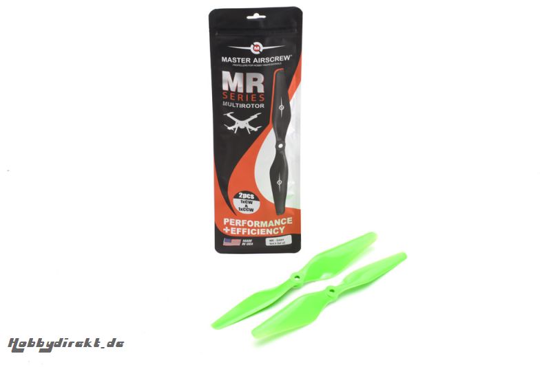 Master Airscrew 9x4,5 MR Propeller Set (2 Stk) gn Master E-MAMR0945SG2