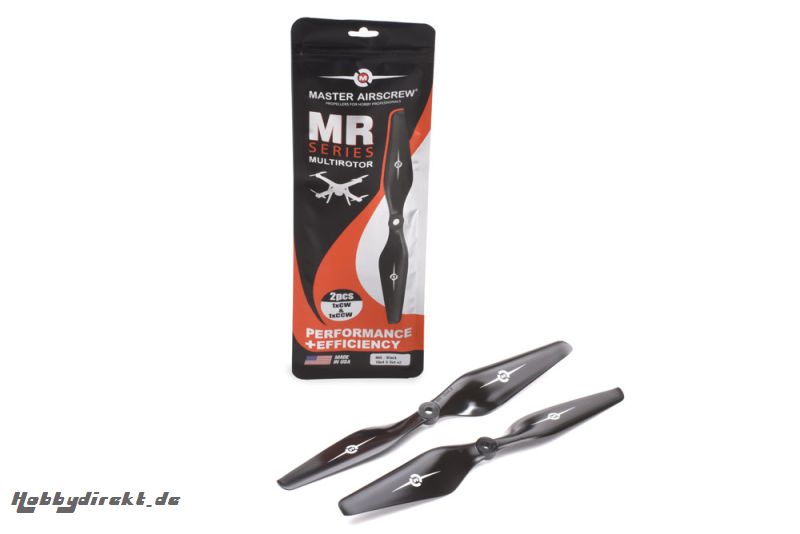 Master Airscrew 10x4,5 MR Propeller Set (2 Stk) sw Master E-MAMR1045SB2