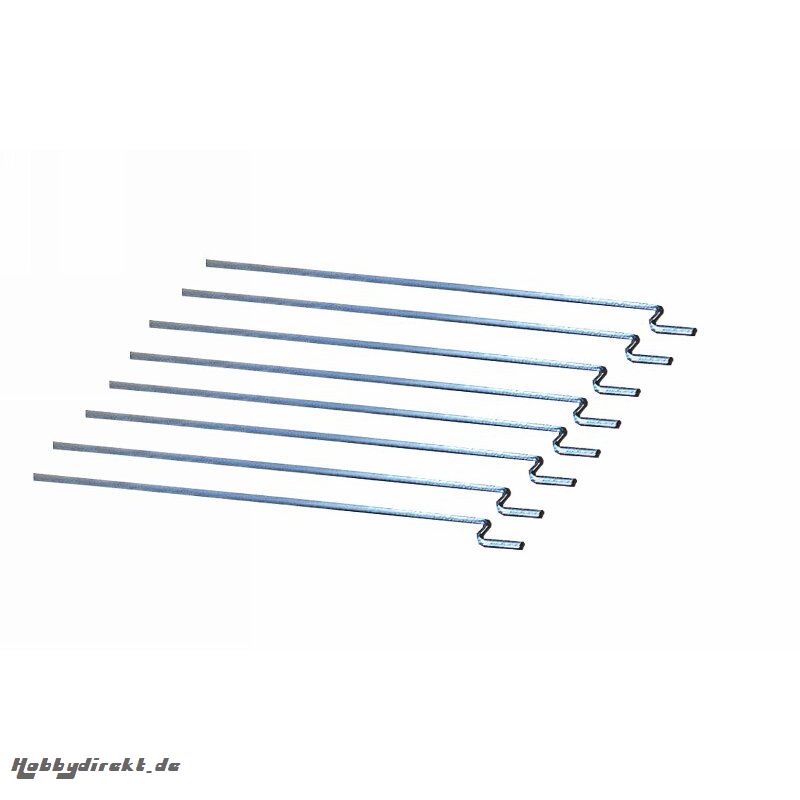 Push Rods - 8 Pack 16.5 Zoll Graupner FT4021 Flite Test