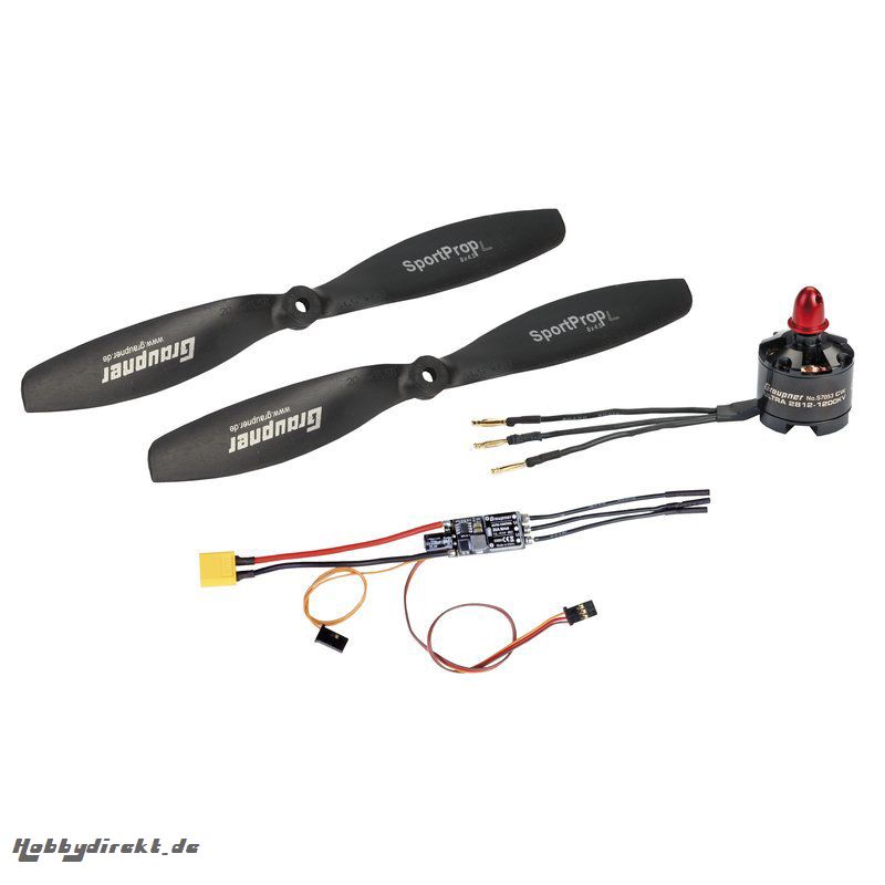 Motor ESC Prop Set BCW Graupner FT4528 Flite Test