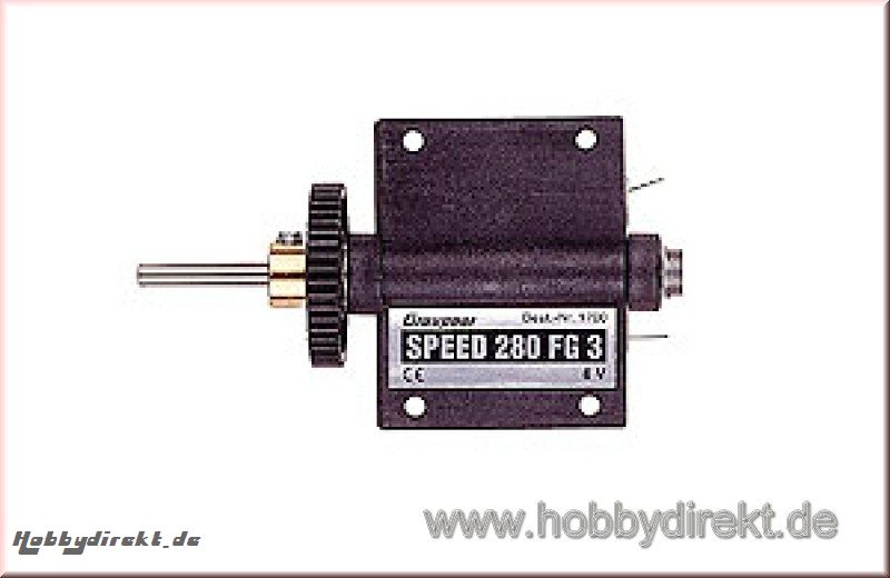 SPEED 280 FG 3 6 V Graupner 1700