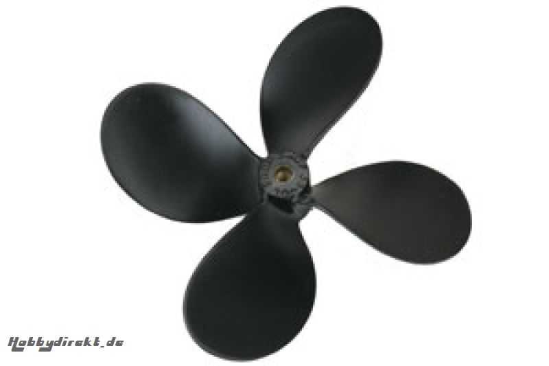 Schiffsschraube 4 Blatt rechts 88 mmPropeller Graupner 2311.88