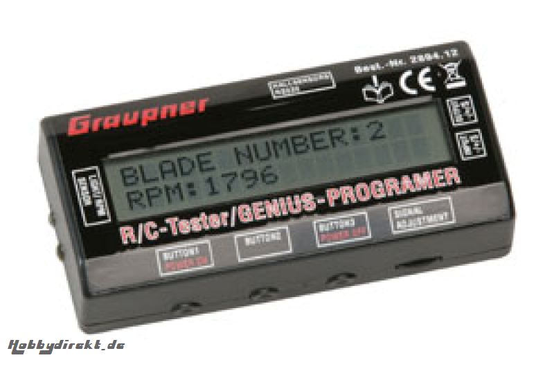 R/C-Tester / GENIUS-PROGRAMER Graupner 2894.12