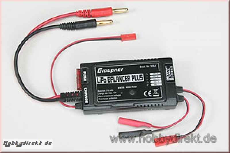 LiPo Balancer 5 plusfür 1-5 LiPo-Zellen Graupner 3064