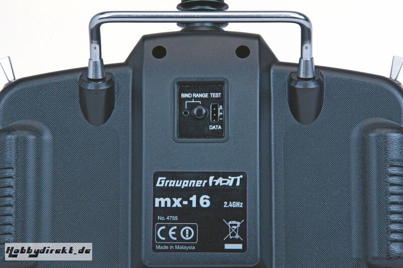 Sendermodul HoTT fürmx-16S, mx16iFS, mc-19S, mc-22S, mc-24 Graupner 33301