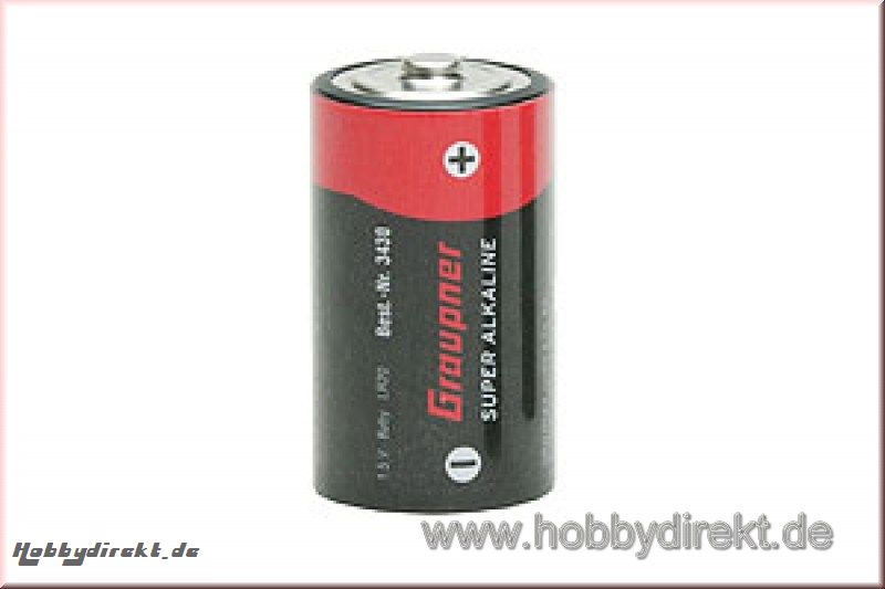 Alkaline Mono Batterie P2 Graupner 3430