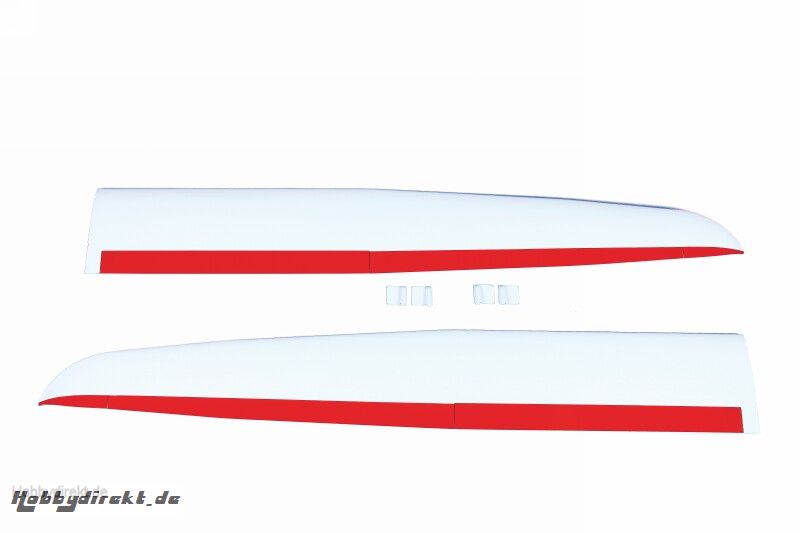 Flächensatz KULT Champ ARF weiss/rot Graupner 41750.3