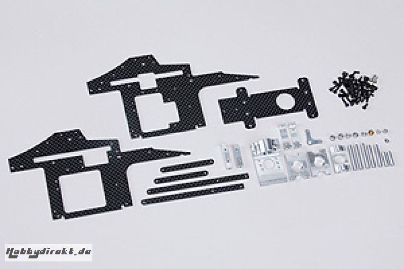 Hauptchassis,CfK/Alu. Graupner 4441.120