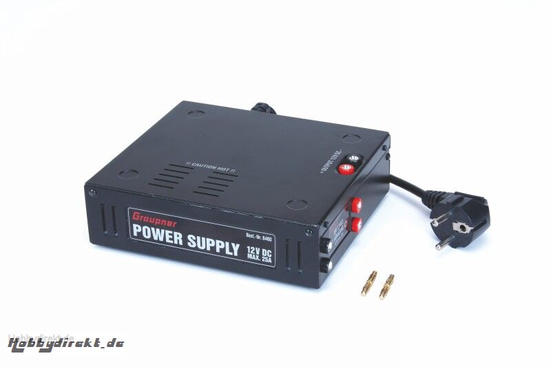 Switching power supply 12V/25A Graupner 6460