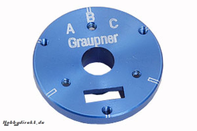 hinterer Gehäusedeckel blau Graupner 6552.9