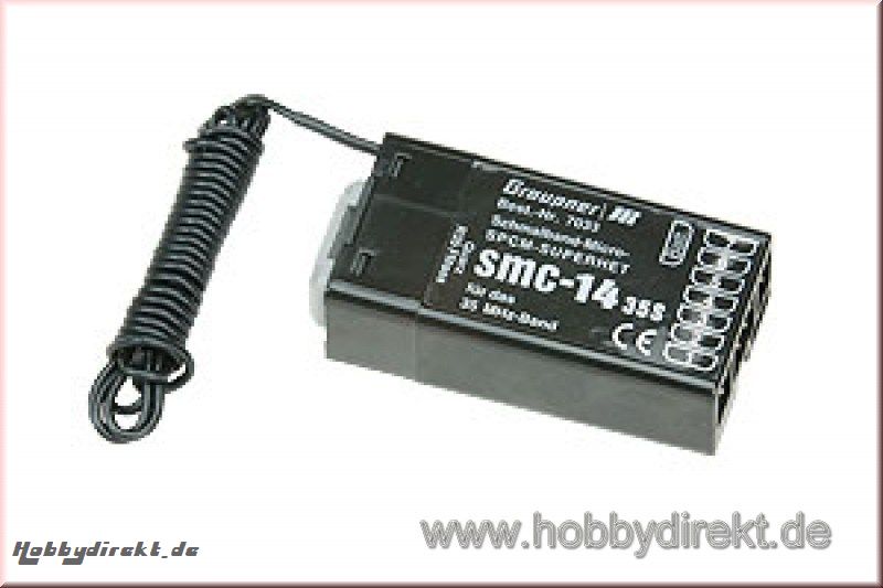 Empfänger SMC 14 35MHz Graupner 7033