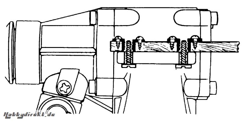 Anschraubmuttern M 5VE10 Graupner 725.5