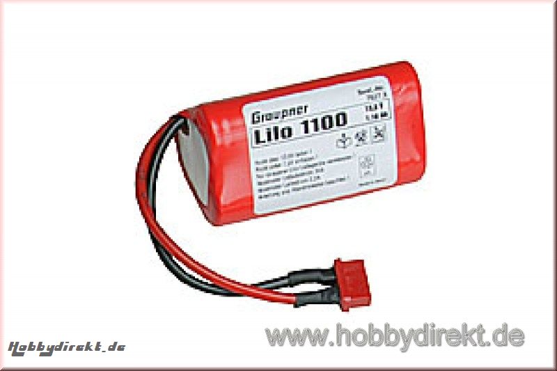 LiIo-Akku 3/110010,8V MG6 Graupner 7627.3