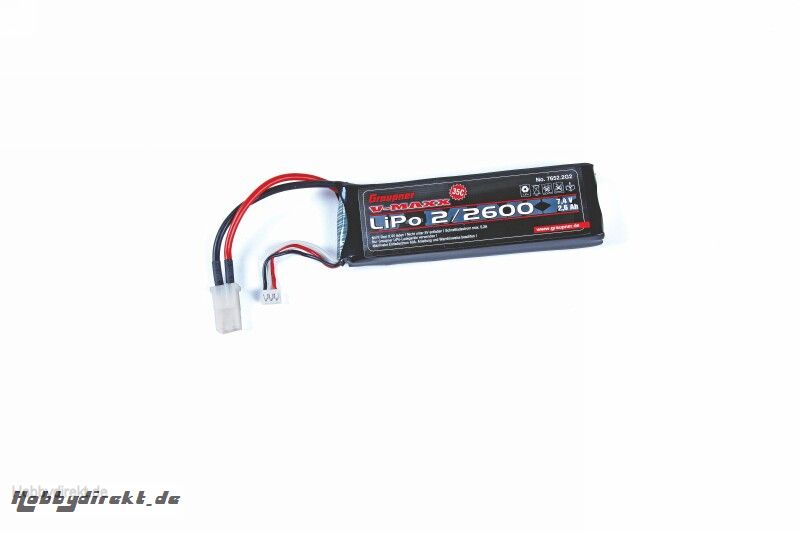 LiPo-Akku V-MAXX 35C2/2600 7,4V G2 Graupner 7652.2G2