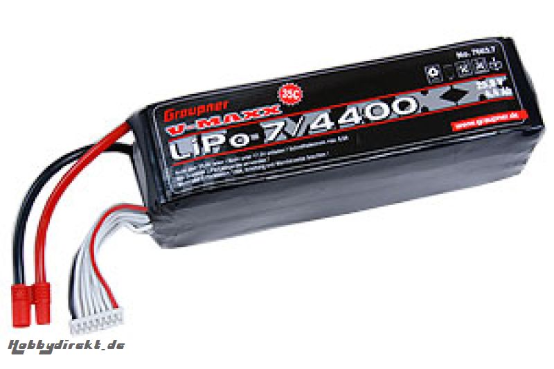 LiPo-Akku V-MAXX 35C7/4400 25 Graupner 7663.7