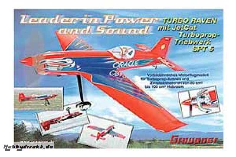 Poster TURBO RAVEN Graupner 8230