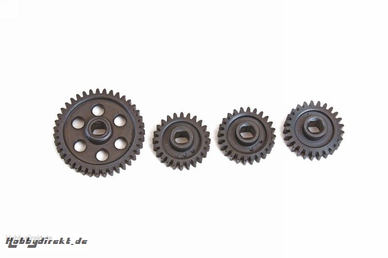 Stahl Getriebe für MT6 seitlich Graupner 90162.101