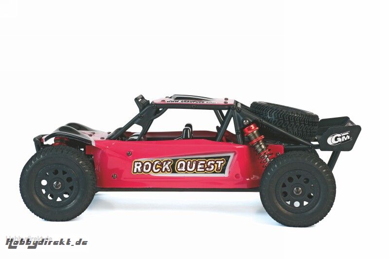 ROCK QUEST RTR 4 WD Dessert Truck Brushless-Drive RC- Elektro Offroad 4WD Dessert Truck Maßstab 1:14 Graupner 90192.RTR