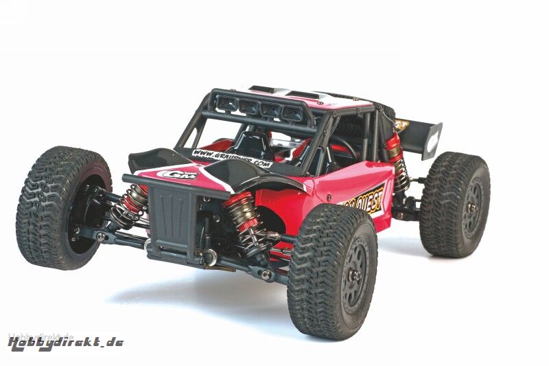 ROCK QUEST RTR 4 WD Dessert Truck Brushless-Drive RC- Elektro Offroad 4WD Dessert Truck Maßstab 1:14 Graupner 90192.RTR