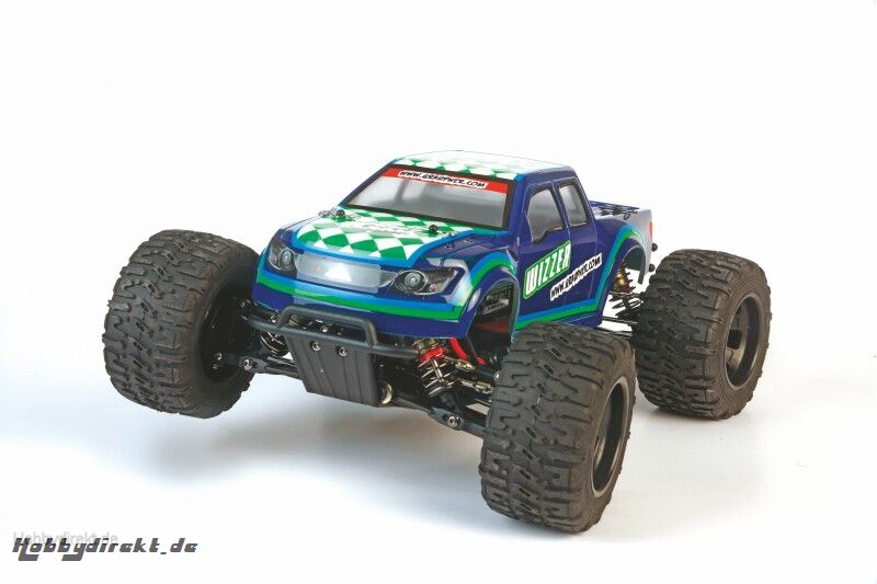 WIZZER RTR 4 WD TRUCK Brushless-Drive RC- Elektro Offroad 4WD Truck Maßstab 1:14 Graupner 90195.RTR