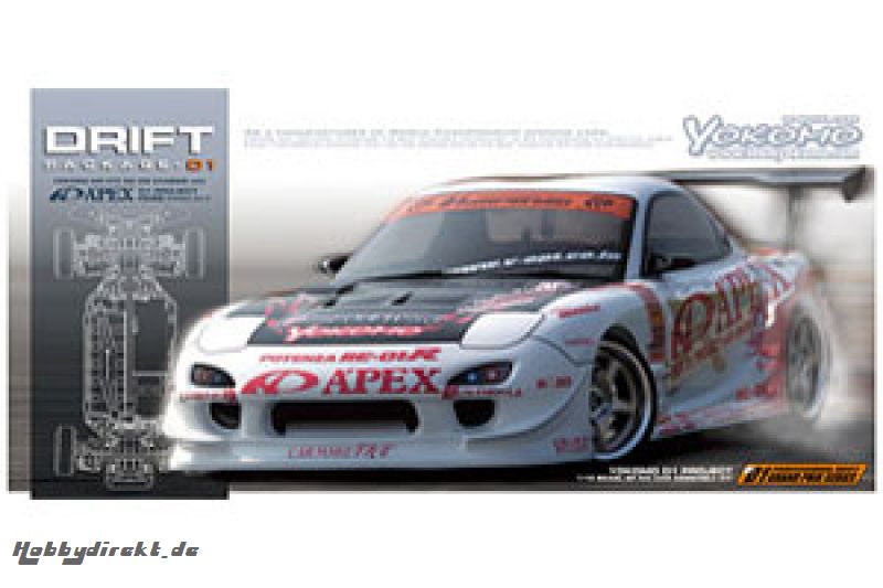 WP YOKOMO DRIFT CARAPEX FD3S Graupner 90410