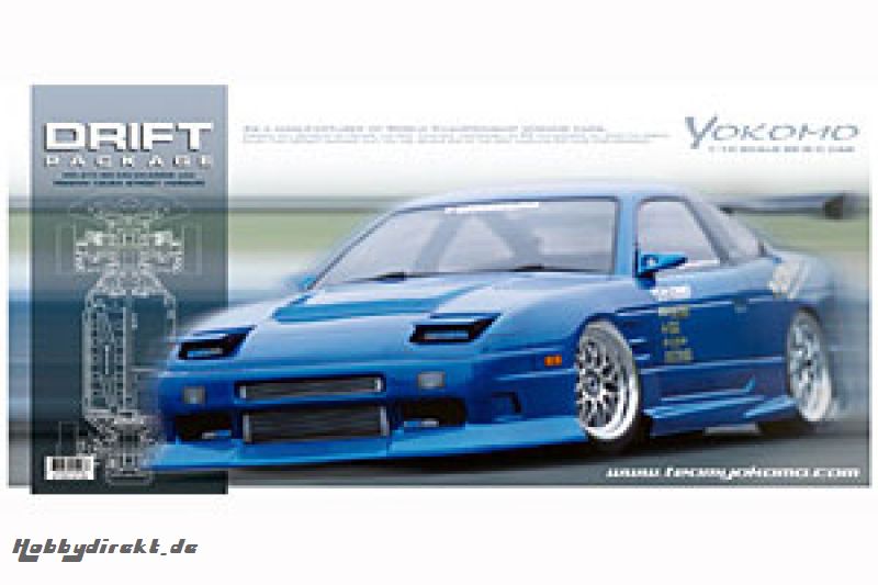 WP YOKOMO DRIFT CARNISSAN 180 Graupner 90421