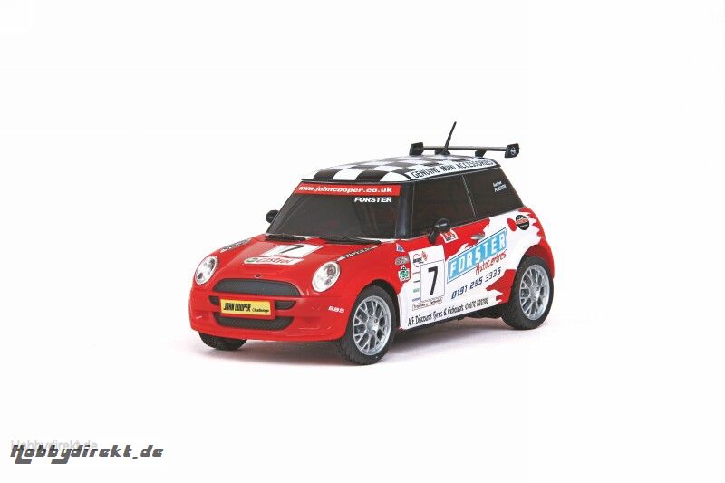 WP MINI COOPER S ROT/WEISS M 1:28 Graupner 92011