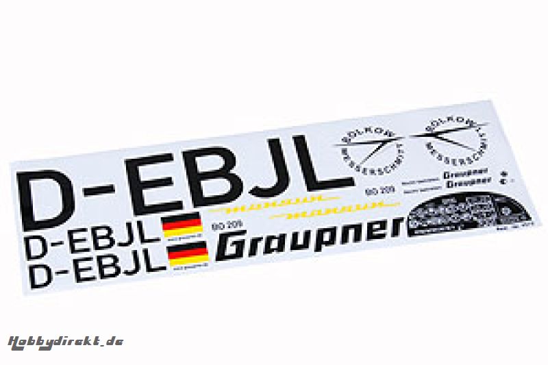 Dekorbogen Graupner 9572.14