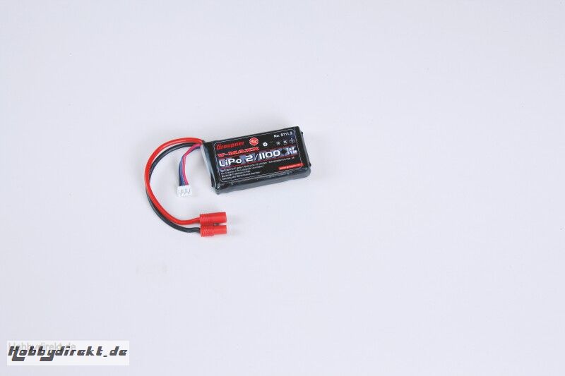 LiPo-Akku V-MAXX 45C2/1100 7,4V G3,5 Graupner 9711.2