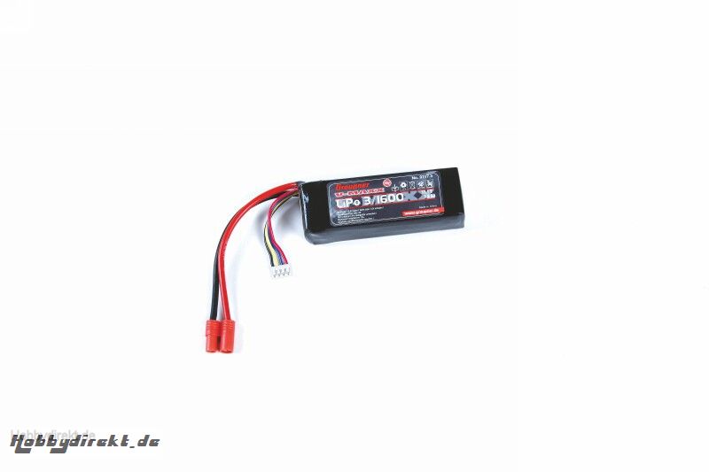 LiPo-Akku V-MAXX 45C3/1600 11,1V G3,5 Graupner 9717.3