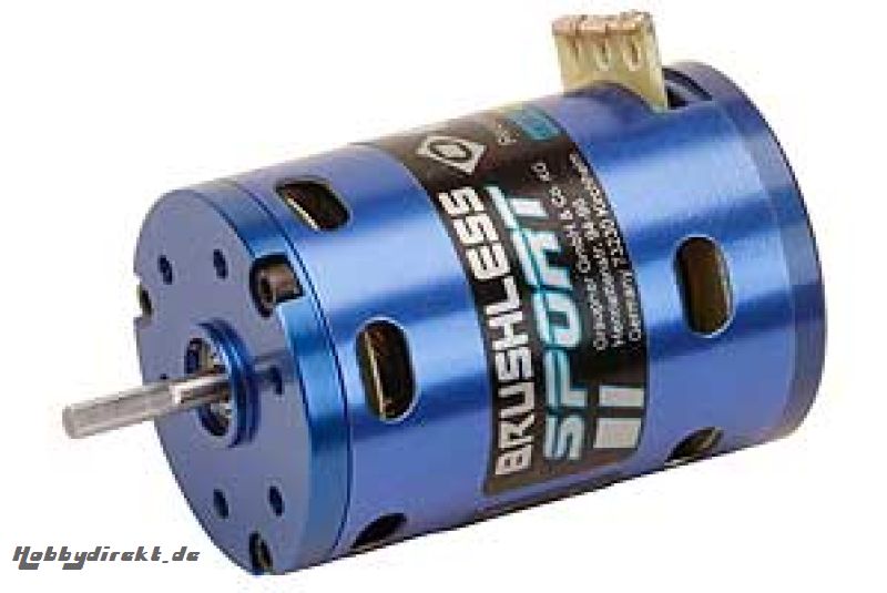 BRUSHLESS GM SPORT 13,5T blau Graupner 97293