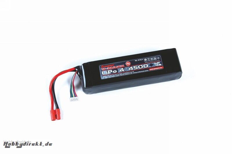 LiPo-Akku V-MAXX 65C4/4500 14,8V XT60 Graupner 9745.4