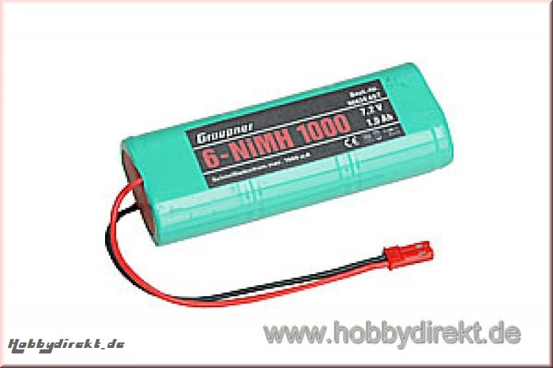 NiMH 2/3 A 7,2V/1000mAh BEC Graupner 98834.6ST