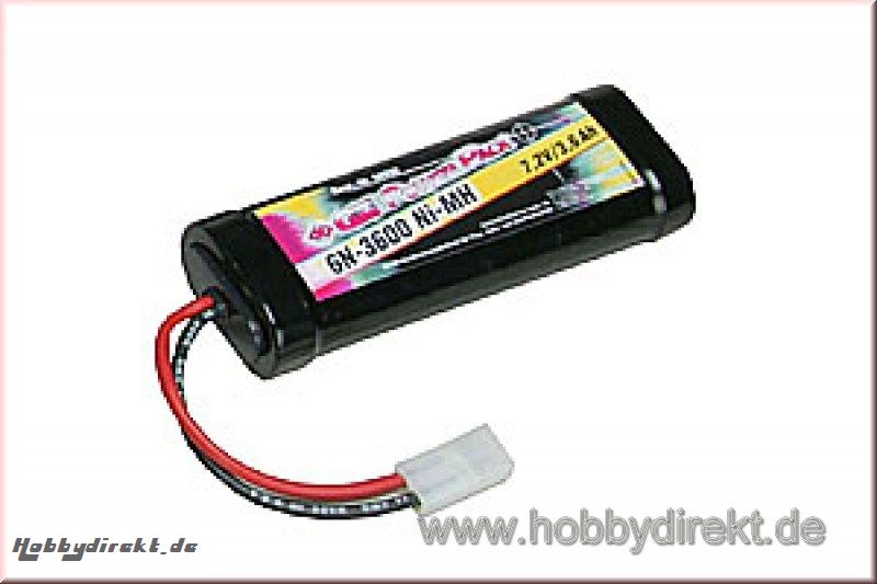 GM Power Pack 7,2V/3600 mAh JST-Stecker Graupner 98900