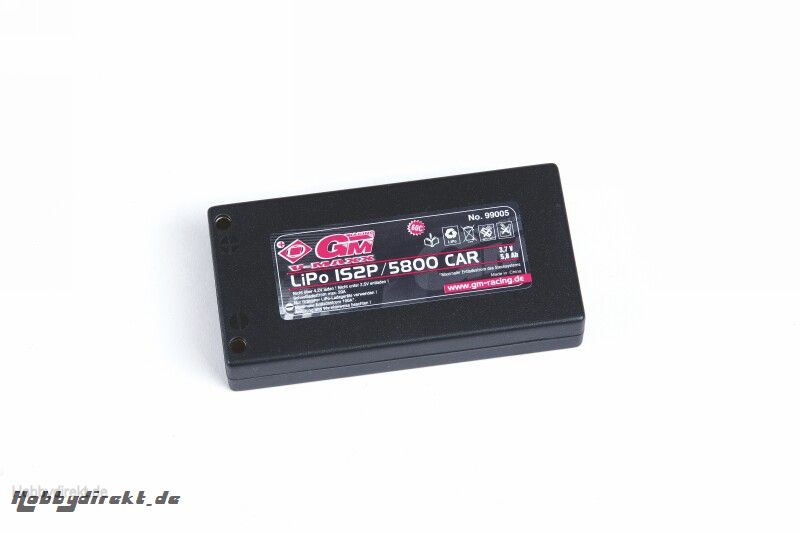 LiPo-Akku V-MAXX 60C1S2P/5800 3,7V G4 Graupner 99005